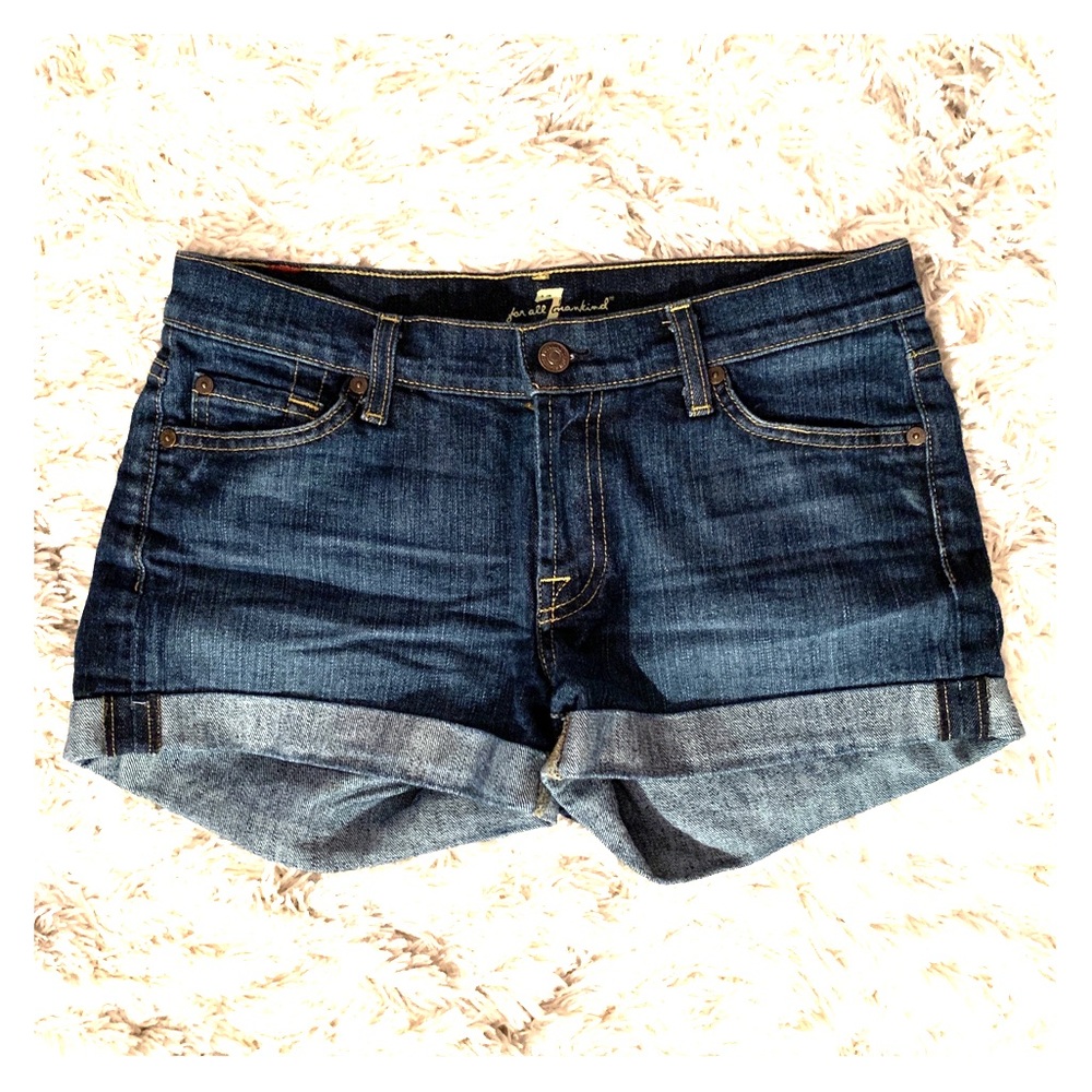 7 For All Mankind jean shorts